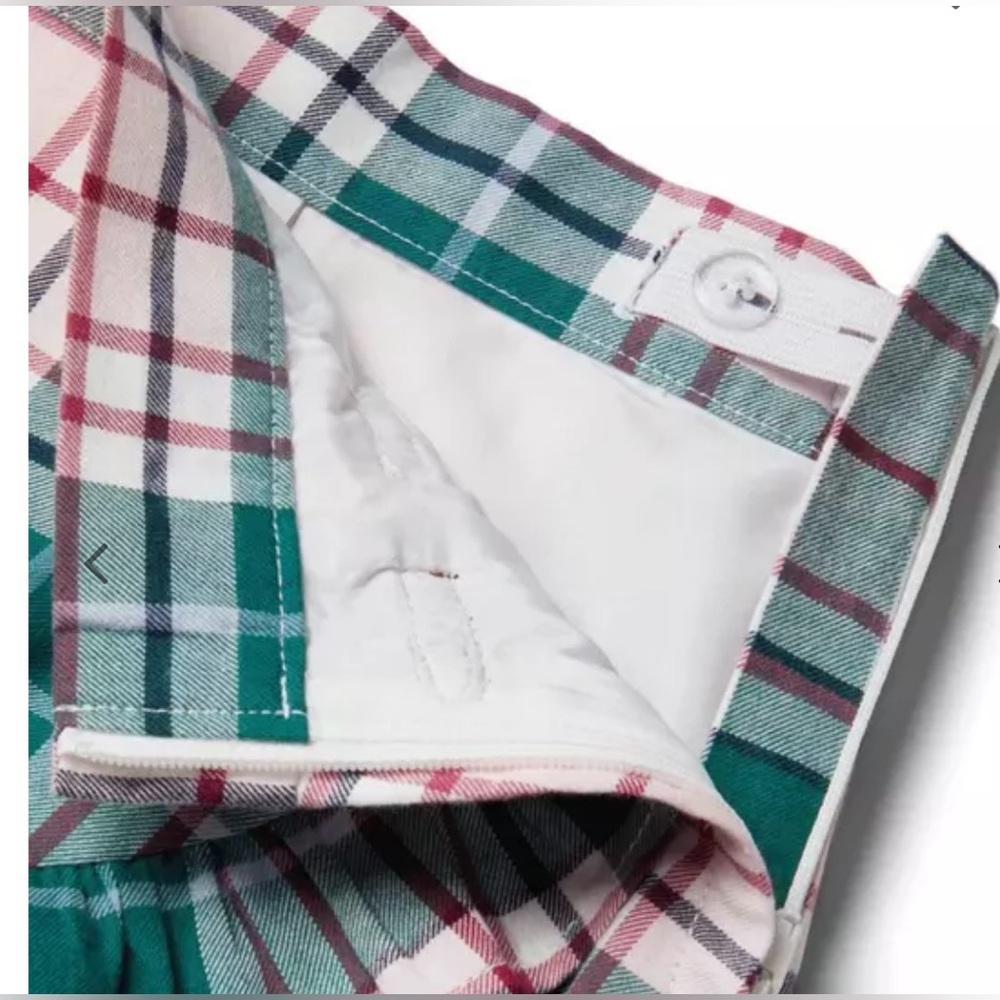 Janie and Jack Plaid Ruffle Skirt - Picture 6 of 10